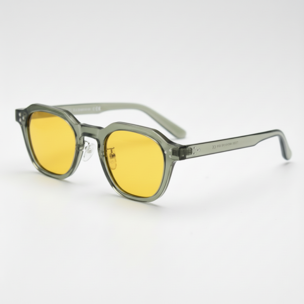April yellow-tinted night driving glasses - view 3