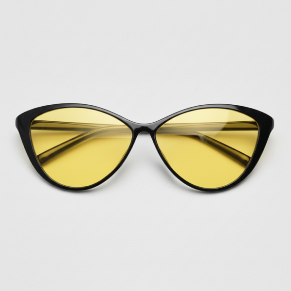 Carol yellow-tinted night driving glasses - view 1