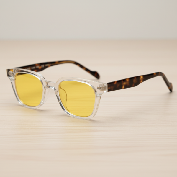 Dana yellow-tinted night driving glasses - view 2