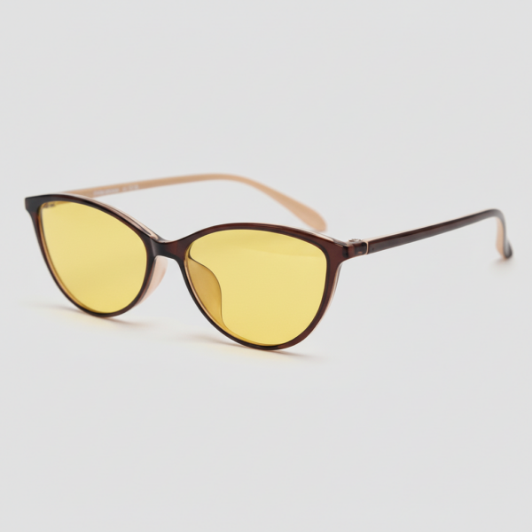 Dawn yellow-tinted night driving glasses - view 3