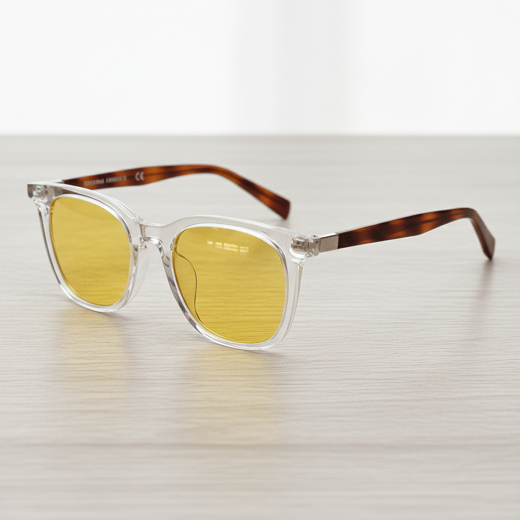 Faith yellow-tinted night driving glasses - view 2