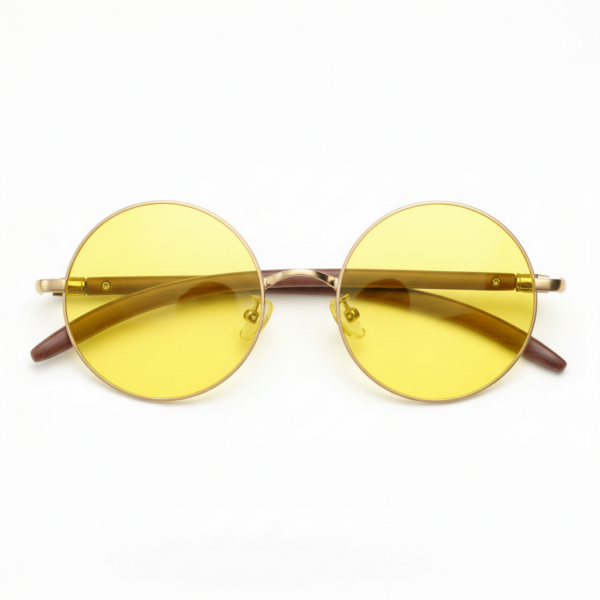 Jo yellow-tinted night driving glasses - view 1
