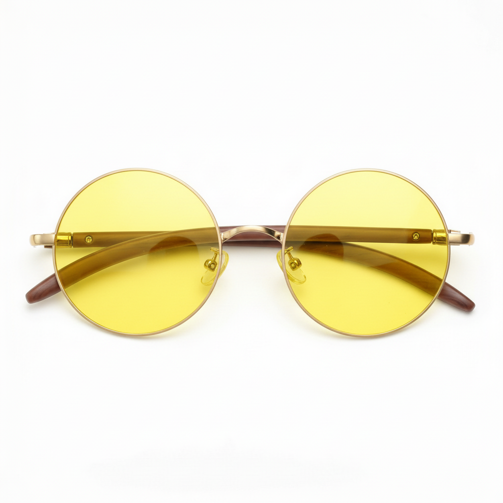 Jo yellow-tinted night driving glasses - view 1