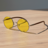 Jo yellow-tinted night driving glasses - view 2