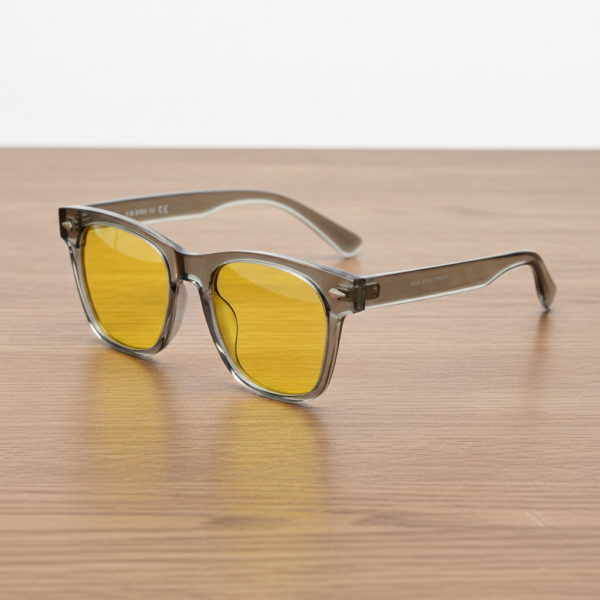 Julie yellow-tinted night driving glasses - view 2