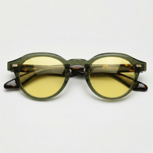 Lena yellow-tinted night driving glasses - view 1