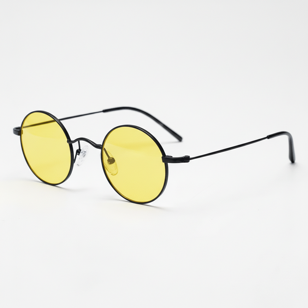 LVY yellow-tinted night driving glasses - side view