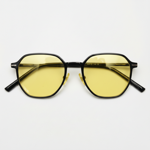 Nina yellow-tinted night driving glasses - view 1