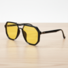 Poppy yellow-tinted night driving glasses - view 3