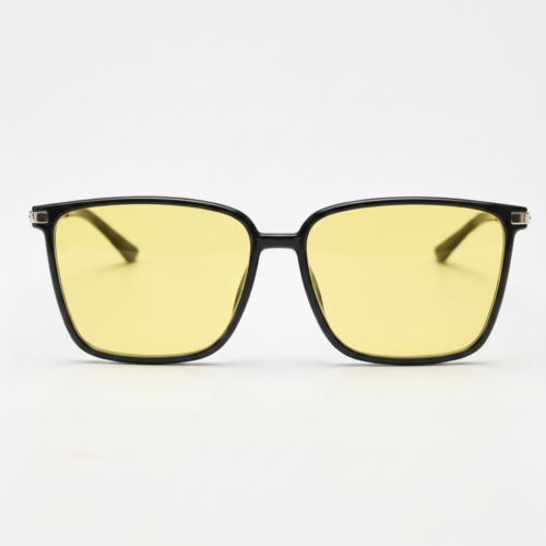 Sally yellow-tinted night driving glasses - view 1
