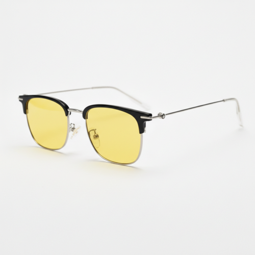 Vicky yellow-tinted night driving glasses - side view