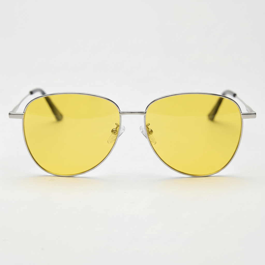 Zoe yellow-tinted night driving glasses - view 1